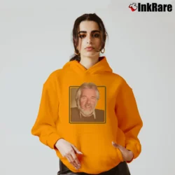 Women’s 1983 Kenny Rogers Country Rock Tour Cozy Hoodie in orange | Warm, Structured, Stylish