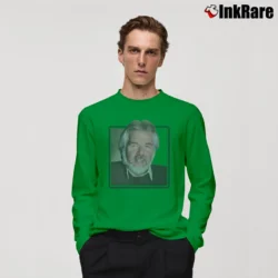 Men’s 1983 Kenny Rogers Country Rock Tour Long-Sleeve Shirt in irish green | Sleek, Lightweight, Year-Round Wear