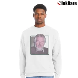 Men’s 1983 Kenny Rogers Country Rock Tour Crewneck Sweatshirt in white | Cozy Fabric, Clean Style