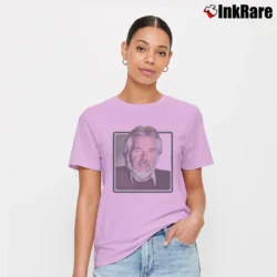 Women’s 1983 Kenny Rogers Country Rock Tour Signature T-Shirt in light pink | Soft, Flattering Fit