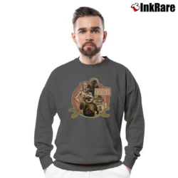 Men’s 1983 Star Wars Return Of The Jedi Classic Crewneck Sweatshirt in charcoal | Cozy Fabric, Clean Style