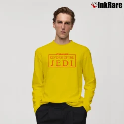Men’s 1983 Star Wars Revenge Of The Jedi Vintage Long-Sleeve Shirt in yellow | Sleek, Lightweight, Year-Round Wear