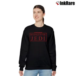 Women’s 1983 Star Wars Revenge Of The Jedi Vintage Relaxed Sweatshirt in black | Soft, Laid-Back Vibe