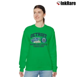 Women’s 1984 Detroit Tigers AL Champions Relaxed Sweatshirt in irish green | Soft, Laid-Back Vibe