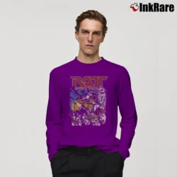 Men’s 1984 Ratt Out Of The Cellar Tour Long-Sleeve Shirt in purple | Sleek, Lightweight, Year-Round Wear