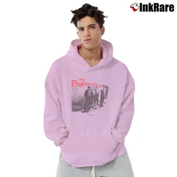 Men’s 1984 The Pretenders Punk Tour Pullover Hoodie in light pink | Cozy, Durable, Modern Fit