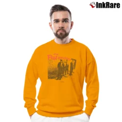 Men’s 1984 The Pretenders Punk Tour Crewneck Sweatshirt in orange | Cozy Fabric, Clean Style