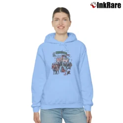 Women’s 1985 Detroit Tigers Old Stadium MLB World Series Cozy Hoodie in light blue | Warm, Structured, Stylish