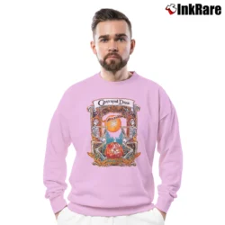 Men’s 1985 Grateful Dead Halloween Fall Winter Tour Vintage Rock Classic Band Crewneck Sweatshirt in light pink | Cozy Fabric, Clean Style