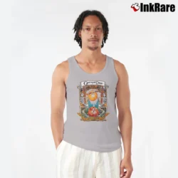 Men’s 1985 Grateful Dead Halloween Fall Winter Tour Vintage Rock Classic Band Tank Top in sport grey | Breathable, Active-Friendly Design