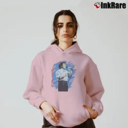 Women’s 1985 Paul Rodgers The Firm Tour Cozy Hoodie in light pink | Warm, Structured, Stylish