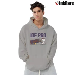 Men’s 1985 Snoopy Joe Pro Golf Peanuts Pullover Hoodie in sport grey | Cozy, Durable, Modern Fit