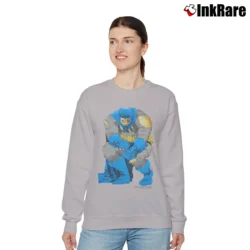 Women’s 1986 Batman Frank Miller DC Comics Graphic Relaxed Sweatshirt in sport grey | Soft, Laid-Back Vibe