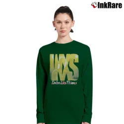 Women’s 1986 Inxs Listen Like Thieves Tour Long-Sleeve Top in forest green | Sleek, Versatile, All-Season
