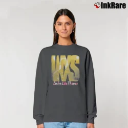 Women’s 1986 Inxs Listen Like Thieves Tour Relaxed Sweatshirt in charcoal | Soft, Laid-Back Vibe