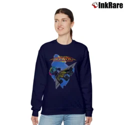 Women’s 1987 Boston Band Third Stage Tour Relaxed Sweatshirt in navy | Soft, Laid-Back Vibe