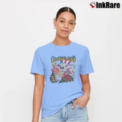 Women’s 1987 Grateful Dead It's Worth The Trip 2x Signature T-Shirt in light blue | Soft, Flattering Fit