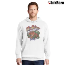 Men’s 1987 LSU Tigers Death Valley Football Pullover Hoodie in white | Cozy, Durable, Modern Fit