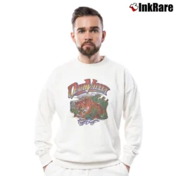 Men’s 1987 LSU Tigers Death Valley Football Crewneck Sweatshirt in white | Cozy Fabric, Clean Style
