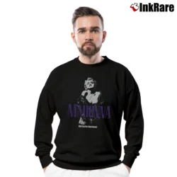 Men’s 1987 Madonna Who's That Girl Tour Crewneck Sweatshirt in black | Cozy Fabric, Clean Style