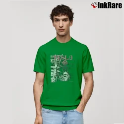 Men’s 1987 Tesla Deadstock Concert Classic T-Shirt in irish green | Soft, Breathable Everyday Wear