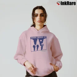 Women’s 1987 Tour Of The Moon Colorado Cozy Hoodie in light pink | Warm, Structured, Stylish