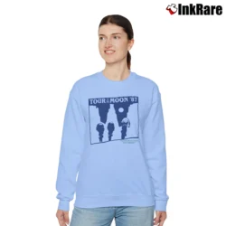 Women’s 1987 Tour Of The Moon Colorado Relaxed Sweatshirt in light blue | Soft, Laid-Back Vibe