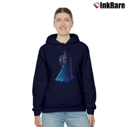 Women’s 1988 Batman Classic Graphic Cozy Hoodie in navy | Warm, Structured, Stylish