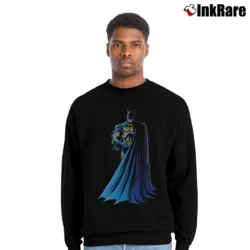 Men’s 1988 Batman Classic Graphic Crewneck Sweatshirt in black | Cozy Fabric, Clean Style