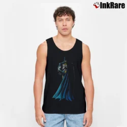 Men’s 1988 Batman Movie Promo Michael Keaton Jack Nicholson Tank Top in black | Breathable, Active-Friendly Design