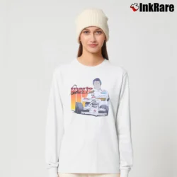 Women’s 1988 Mario Andretti Nascar Long-Sleeve Top in white | Sleek, Versatile, All-Season