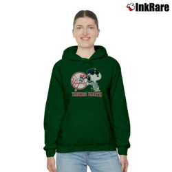 Women’s 1988 Yankees Fanatic Snoopy Cozy Hoodie in forest green | Warm, Structured, Stylish