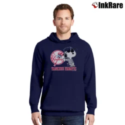 Men’s 1988 Yankees Fanatic Snoopy Pullover Hoodie in navy | Cozy, Durable, Modern Fit