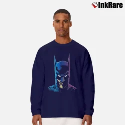 Men’s 1989 Batman Classic Tim Burton Long-Sleeve Shirt in navy | Sleek, Lightweight, Year-Round Wear