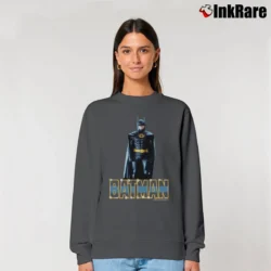 Women’s 1989 Batman DC Comics Promo Graphic Relaxed Sweatshirt in charcoal | Soft, Laid-Back Vibe