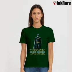 Women’s 1989 Batman DC Comics Promo Graphic Signature T-Shirt in forest green | Soft, Flattering Fit