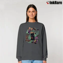 Women’s 1989 Batman Joker Take Your Best Shot Graphic Relaxed Sweatshirt in charcoal | Soft, Laid-Back Vibe