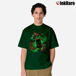 Men’s 1989 Batman Joker Take Your Best Shot Retro Classic T-Shirt in forest green | Soft, Breathable Everyday Wear