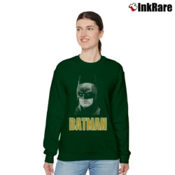 Women’s 1989 Batman Michael Keaton Movie Promo Relaxed Sweatshirt in forest green | Soft, Laid-Back Vibe