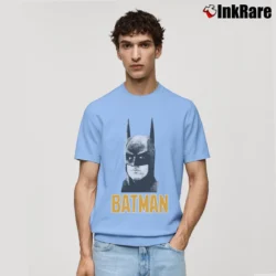 Men’s 1989 Batman Michael Keaton Tim Burton Movie Classic T-Shirt in light blue | Soft, Breathable Everyday Wear