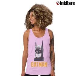Women’s 1989 Batman Michael Keaton Tim Burton Movie Tank Top in light pink | Lightweight, Movement-Friendly
