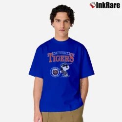 Men’s 1989 Detroit Tigers Snoopy Classic T-Shirt in royal blue | Soft, Breathable Everyday Wear