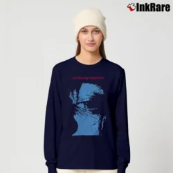 Women’s 1989 My Bloody Valentine Promo Long-Sleeve Top in navy | Sleek, Versatile, All-Season