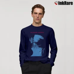 Men’s 1989 My Bloody Valentine Promo Long-Sleeve Shirt in navy | Sleek, Lightweight, Year-Round Wear