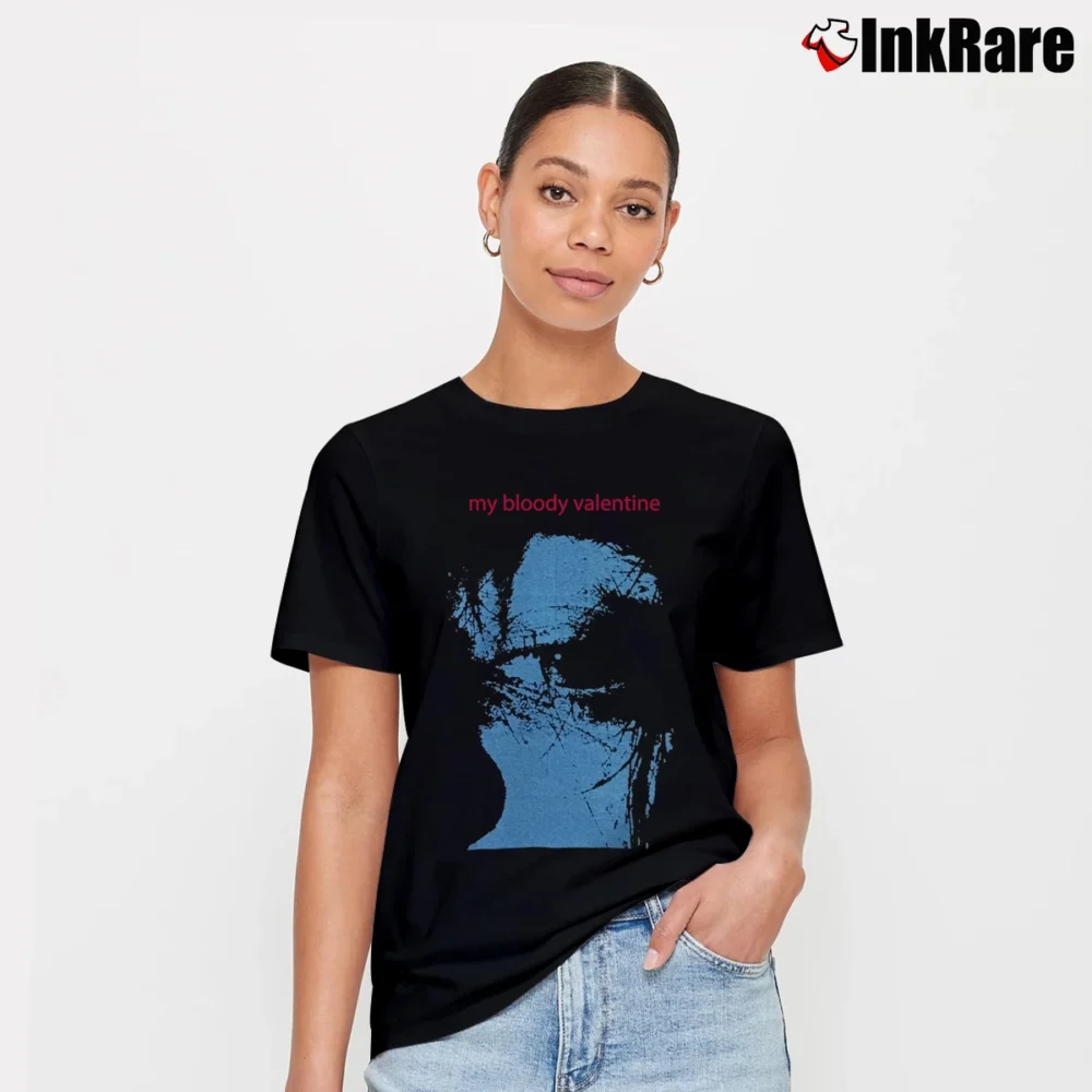 Women’s 1989 My Bloody Valentine Promo Signature T-Shirt in black | Soft, Flattering Fit