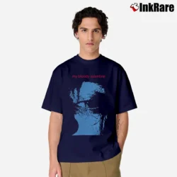 Men’s 1989 My Bloody Valentine Promo Classic T-Shirt in navy | Soft, Breathable Everyday Wear