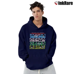 Men’s 1989 Rolling Stones Some Girls Pullover Hoodie in navy | Cozy, Durable, Modern Fit