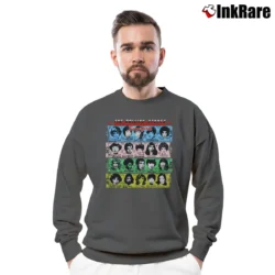 Men’s 1989 Rolling Stones Some Girls Crewneck Sweatshirt in charcoal | Cozy Fabric, Clean Style