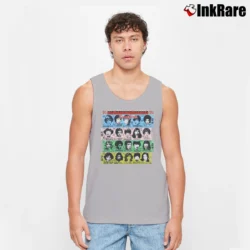 Men’s 1989 Rolling Stones Some Girls Tank Top in sport grey | Breathable, Active-Friendly Design