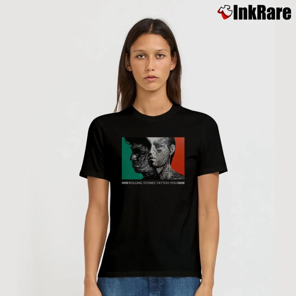 Women’s 1989 Rolling Stones Tattoo You Tour Signature T-Shirt in black | Soft, Flattering Fit